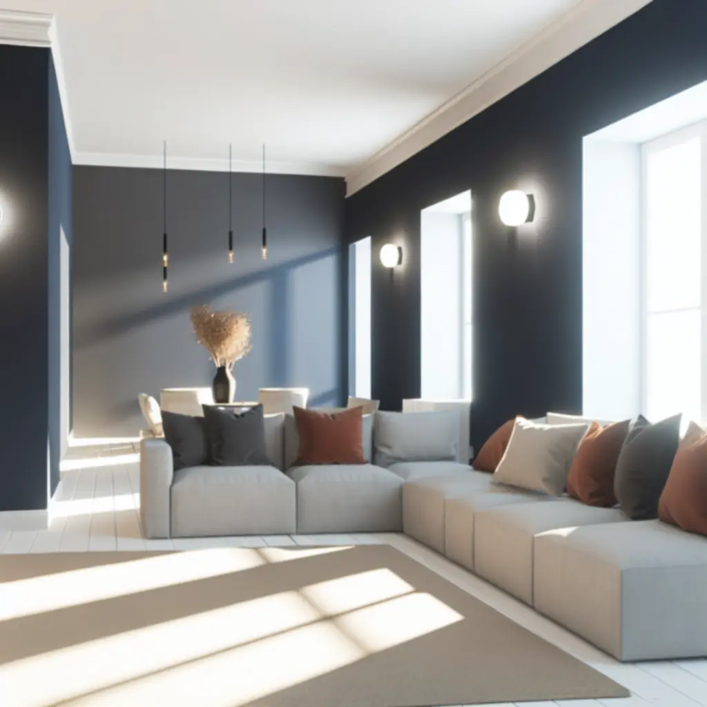 Ukończony projekt - kompletny montaż mebli w salonie